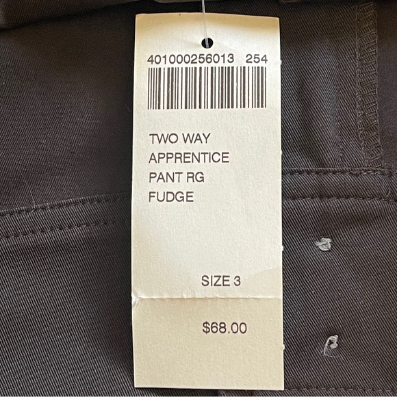 Chico's Two Way Apprentice Fudge Brown High Rise Pants Size XL NWT - Picture 6 of 8